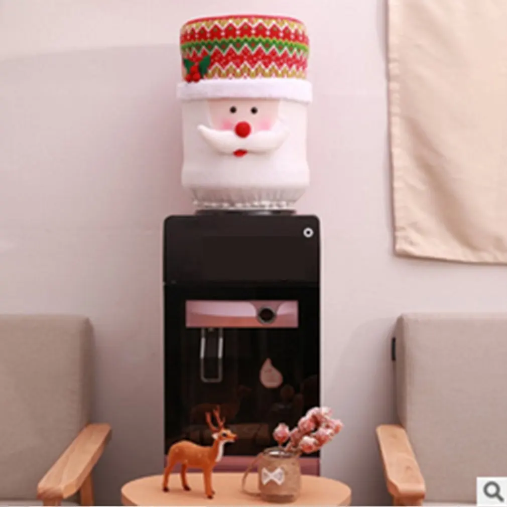 Рождественское ведро для питья мультяшный пылезащитный чехол рождественские