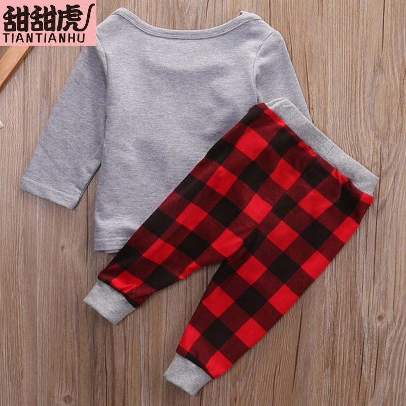 НОВАЯ РОЖДЕСТВЕНСКАЯ Одежда для маленьких девочек и мальчиков новогодний костюм