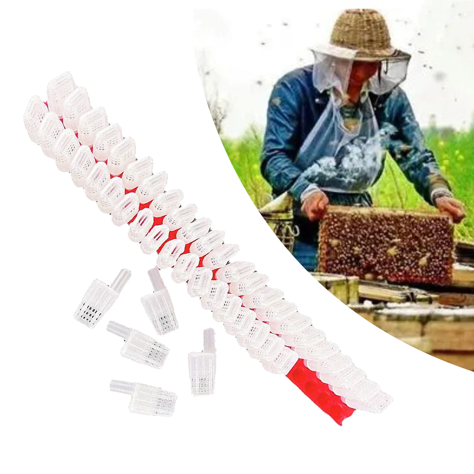 

Пластиковая подвижная фотоловушка для птиц, 46 шт.