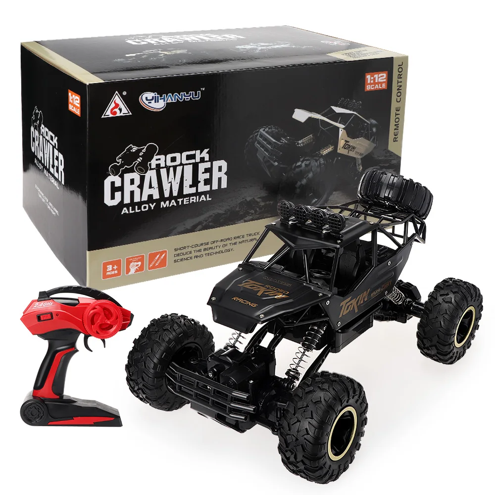 Радиоуправляемая машина 1/12 4WD с дистанционным управлением высокоскоростная машина 2,4 Ghz электрические радиоуправляемые игрушки Monster Truck Багги внедорожные Автомобили детские подарки