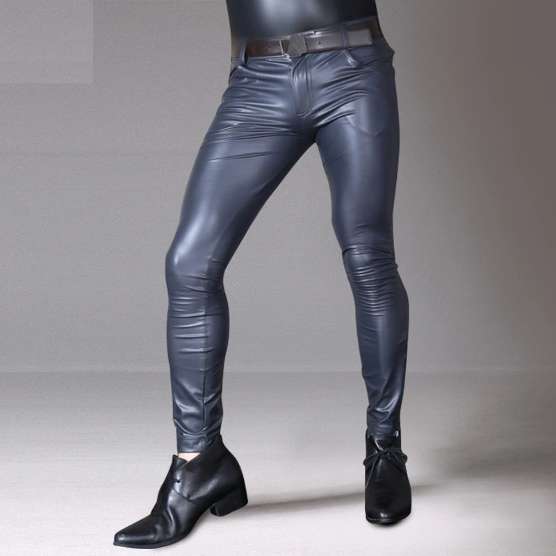 Пикантные Для мужчин попой подъемник персик ягодицы карандаш штаны матовый