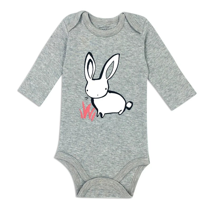 

Spring Autumn Baby Rompers Long Sleeve Baby Clothes Boys Girl Rompers Children Clothes Cartoon Animals Baby Boys Girls Clothes