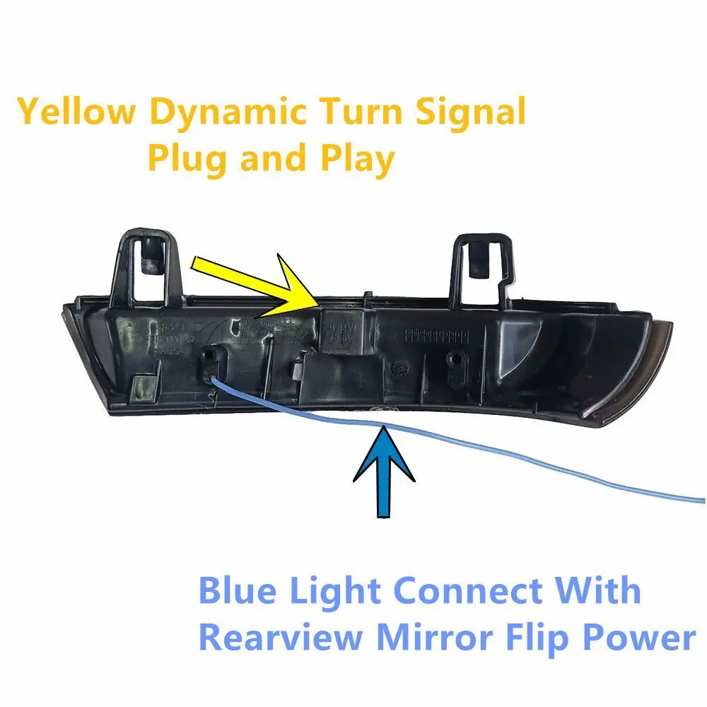 

LED Side Rearview Mirror Turn Signal Light Steering Lamp For VW Passat B6 Golf 5 Jetta MK5 Auto Accessories Car styling