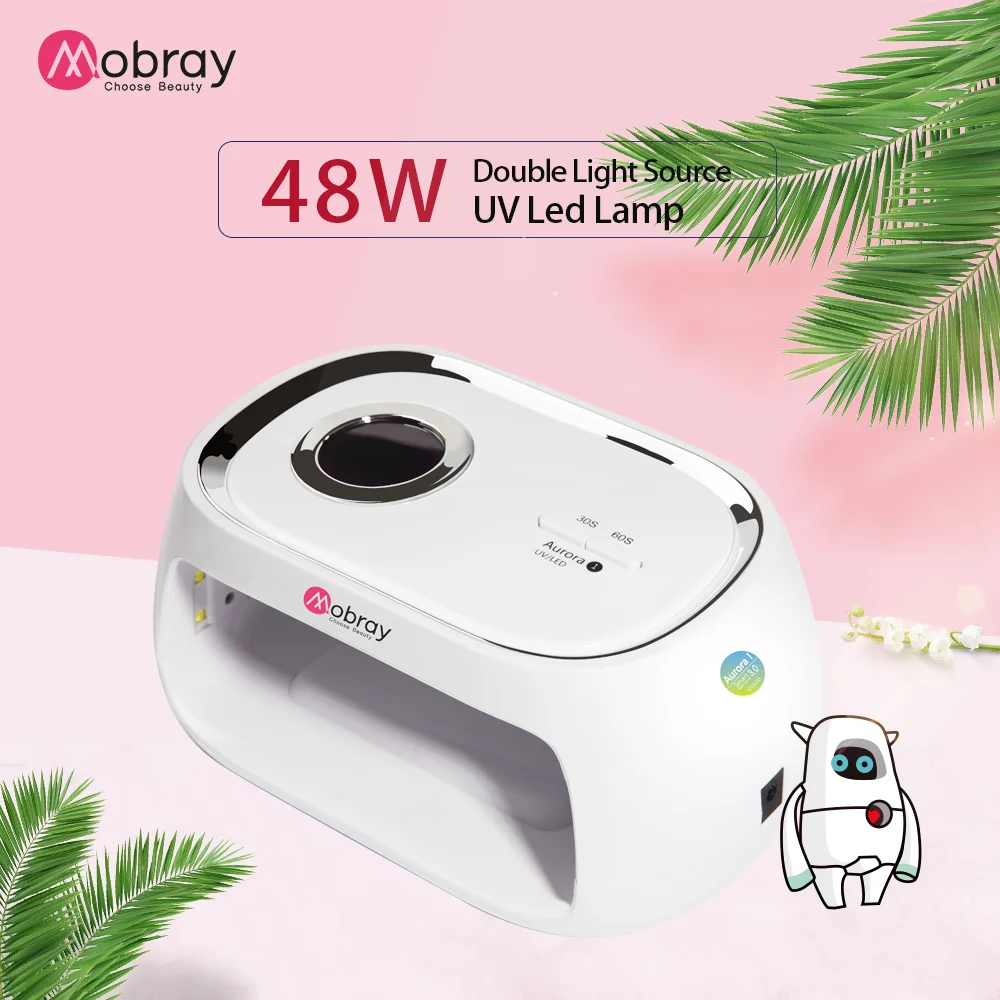 УФ светодиодный светильник для ногтей сушилка 48 Вт ледяная лампа маникюра