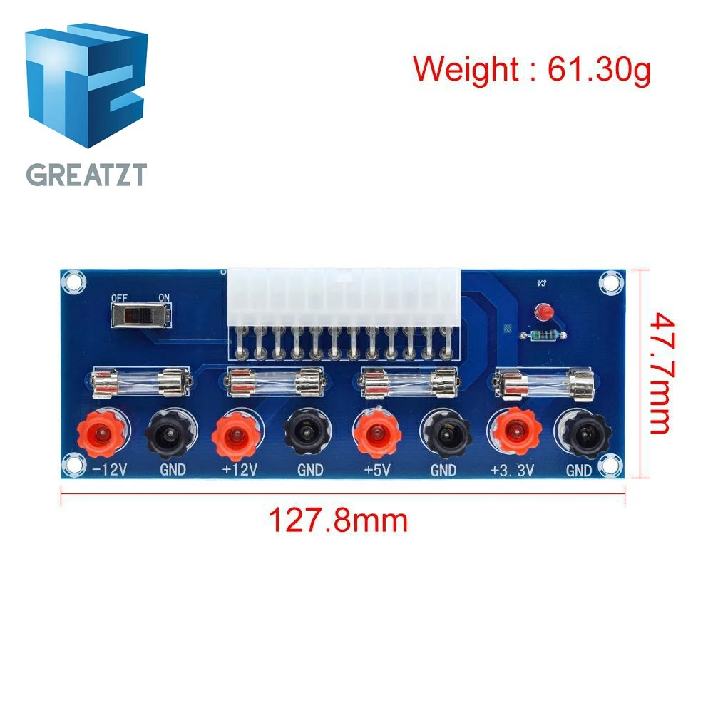 GREATZT XH-M229 Настольный компьютер шасси Питание блок питания ATX передаточная плата