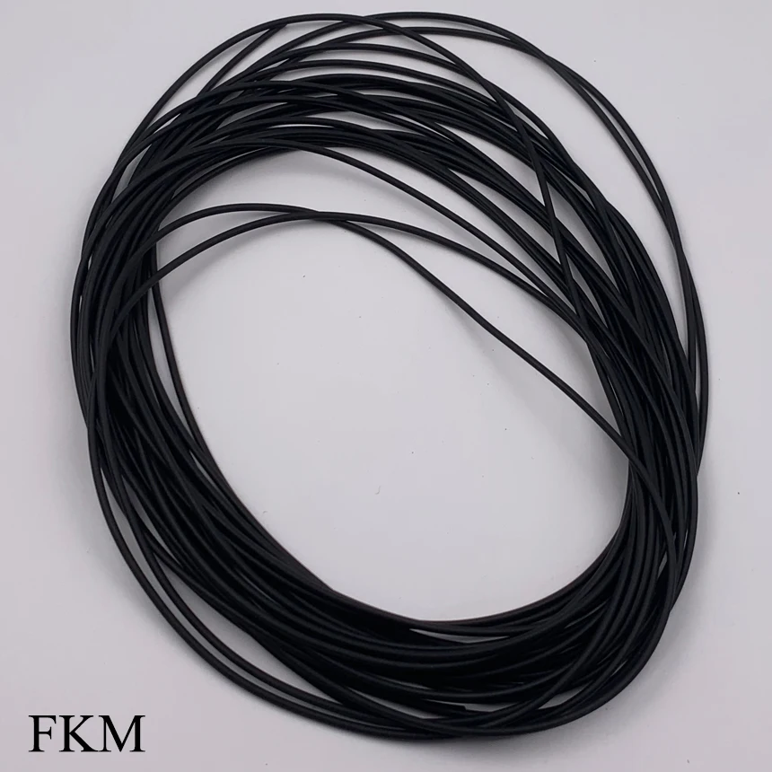 2 мм 5 7 3 4 наружный диаметр FKM флюорорубец автомобильный демпфер веревка круглый