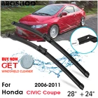 Автомобильный стеклоочиститель лобовое стекло Стеклоочистители Лезвия авто аксессуары для Honda CIVIC Coupe 28 
