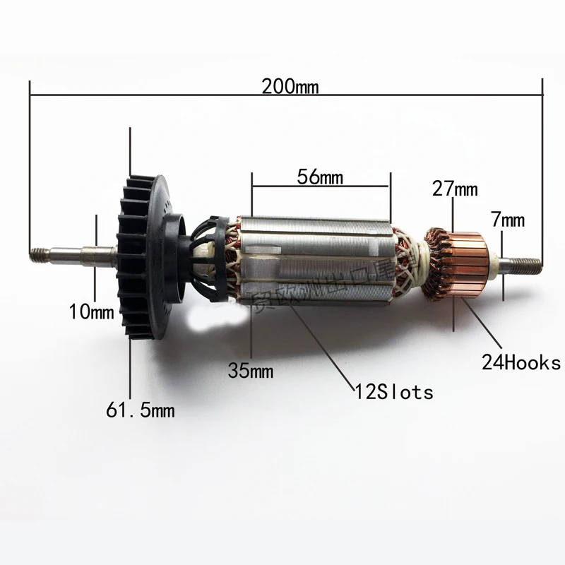 

Angle Grinder Armature Rotor Replac for Dewalt DW28136 Spare Parts for Power Tools