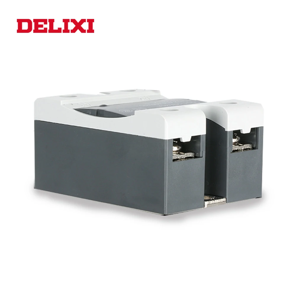 Твердотельное реле DELIXI CDG1 строечное 25DD 40DD 60DD 80DD 3-32V DC TO 12-220V SSR Однофазное