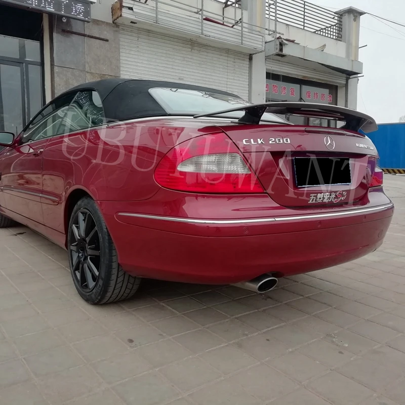 Для Benz CLK 200 CLK280 350 спойлер Универсальный седан спортивный абс материал заднее