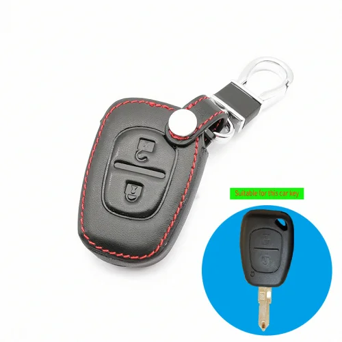 

Чехол для автомобильных ключей, кожаный чехол для Renault Megane Clio Logan Kadjar 1 2 3 Scenic Koleos, чехол для ключей с карточками, распродажа
