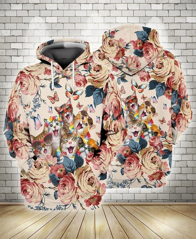 

PLstar Cosmos 3Dprinted Newfashion Cat Animal Pet Art Streetwear Unique Funny Awsome Casual Hoodie/Sweatshirt/Zip Style-6