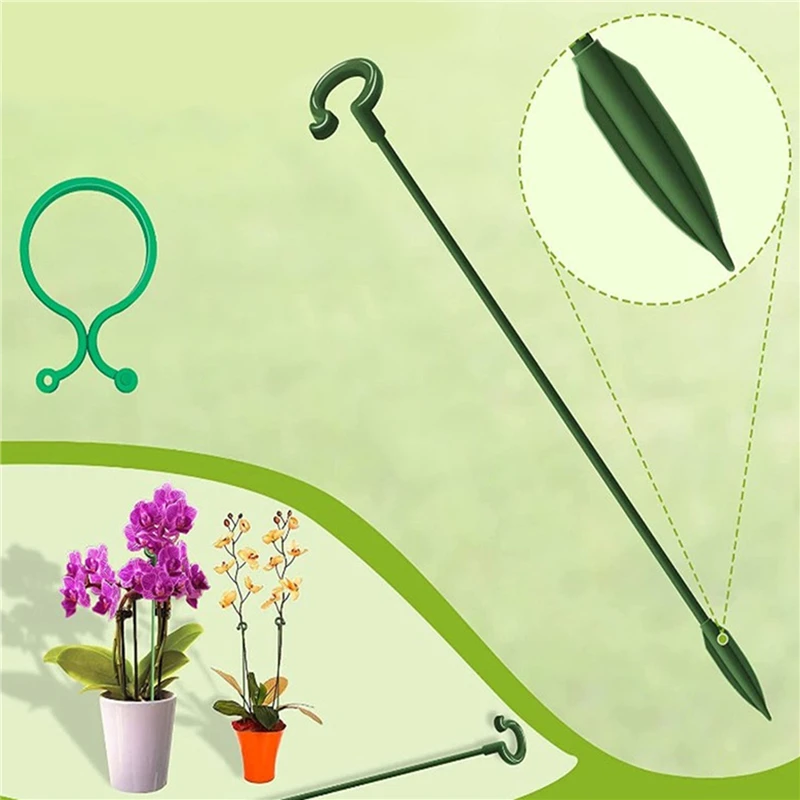 

30 шт., держатель для сада, металлическое Крепление для садовых растений