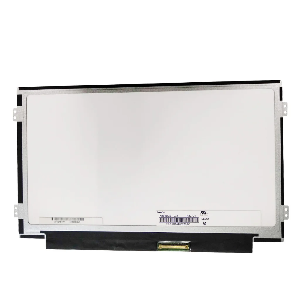 

LCD Screen N101BGE-L31 Fit CLAA101WB03 CLAA101WB04 HSD101PHW1-B00 HSD101PHW1-A00 40 Pins 1366*768 Display Matrix Notebook Panel