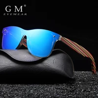 gm color skateboard wooden sunglasses women polarized fashion sun glasses original wood oculos de sol masculino