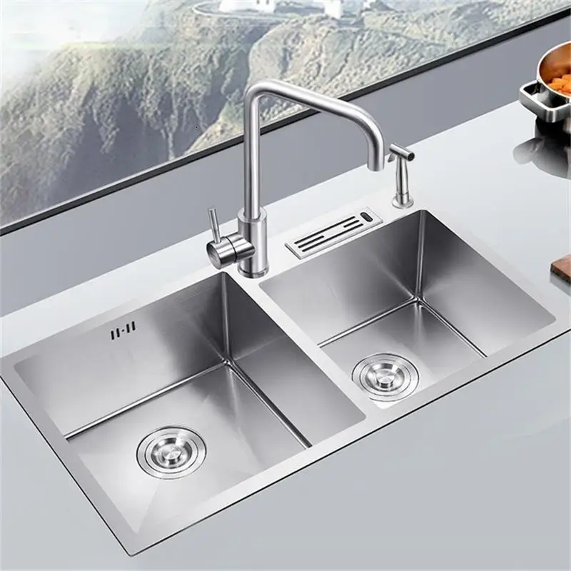 Acero Spoelbak Cuba Para Inox Evier Inoxidable Lavello Cucina Kitchen Lavabo Fregadero De Cocina Pia Cozinha Dishwash Sink | Обустройство