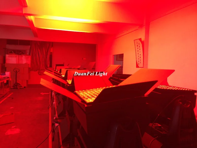 (Roadcase) 2 шт. 180x3 Вт rgb dmx светодиодная настенная мойка для строительства стены