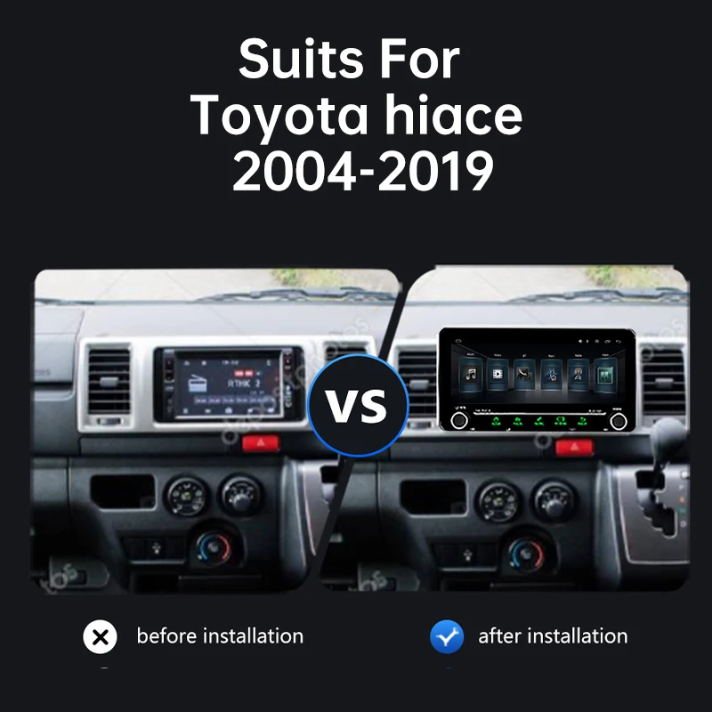 Автомагнитола 2 din 10 25 дюйма IPS Android для Toyota hiace 2004-2019 | Автомобили и мотоциклы