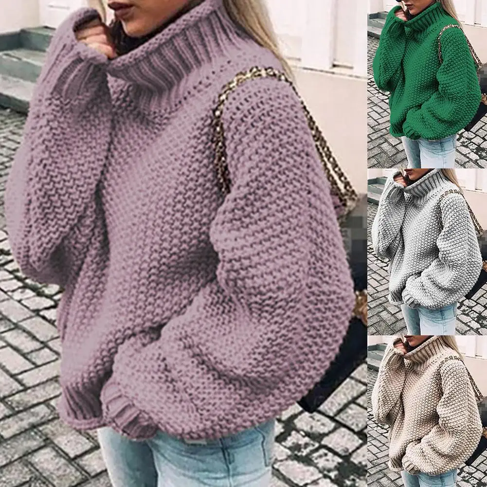 

Autumn Winter Sweater Women's Fashion White Basic Female Pullover Batwing Sleeve Sweater Solid Casual Knitted Streetwear