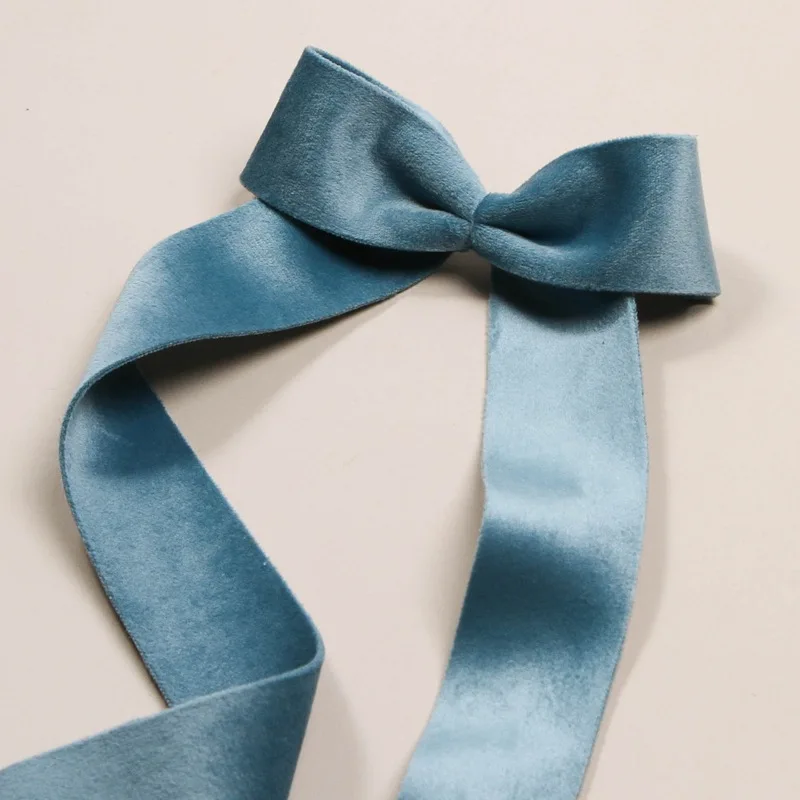 Шелковая бархатная тканевая Двухсторонняя Атласная Лента 15 мм 25 38 материал для