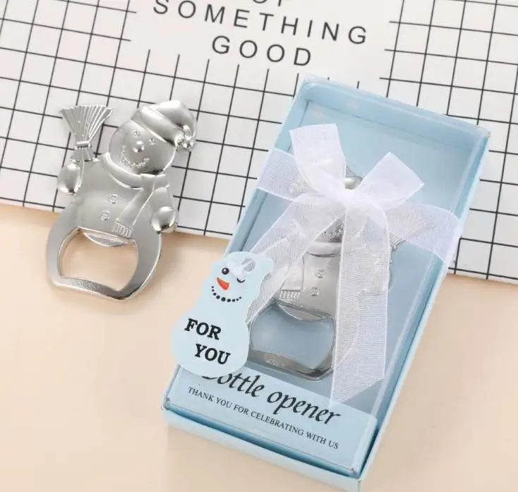 

Snowman Bottle Opener Beer Openers Christmas Gifts Winter Theme Event Anniversary Wedding Giveaways Wholesale