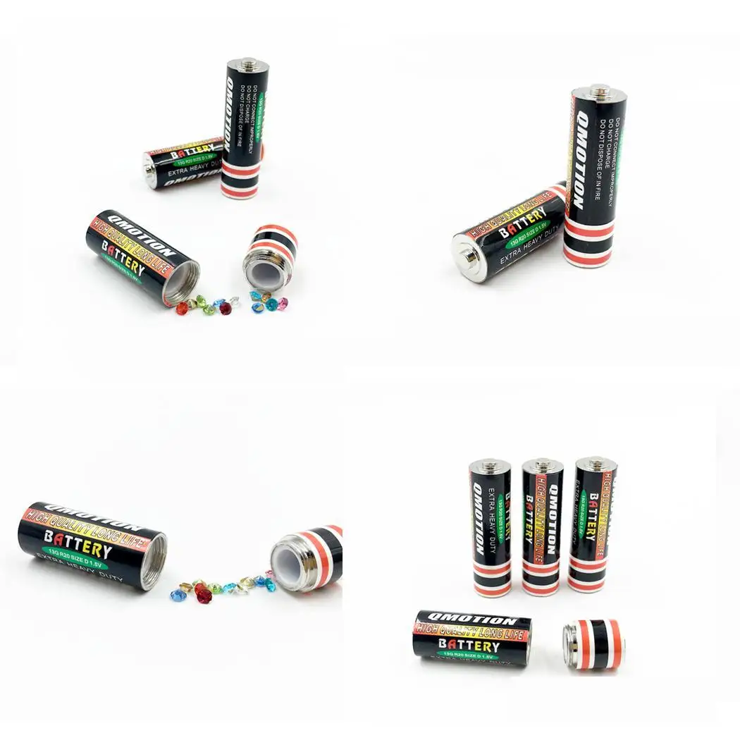 Креативная батарейка форма коробка для хранения Маскировка скрытый