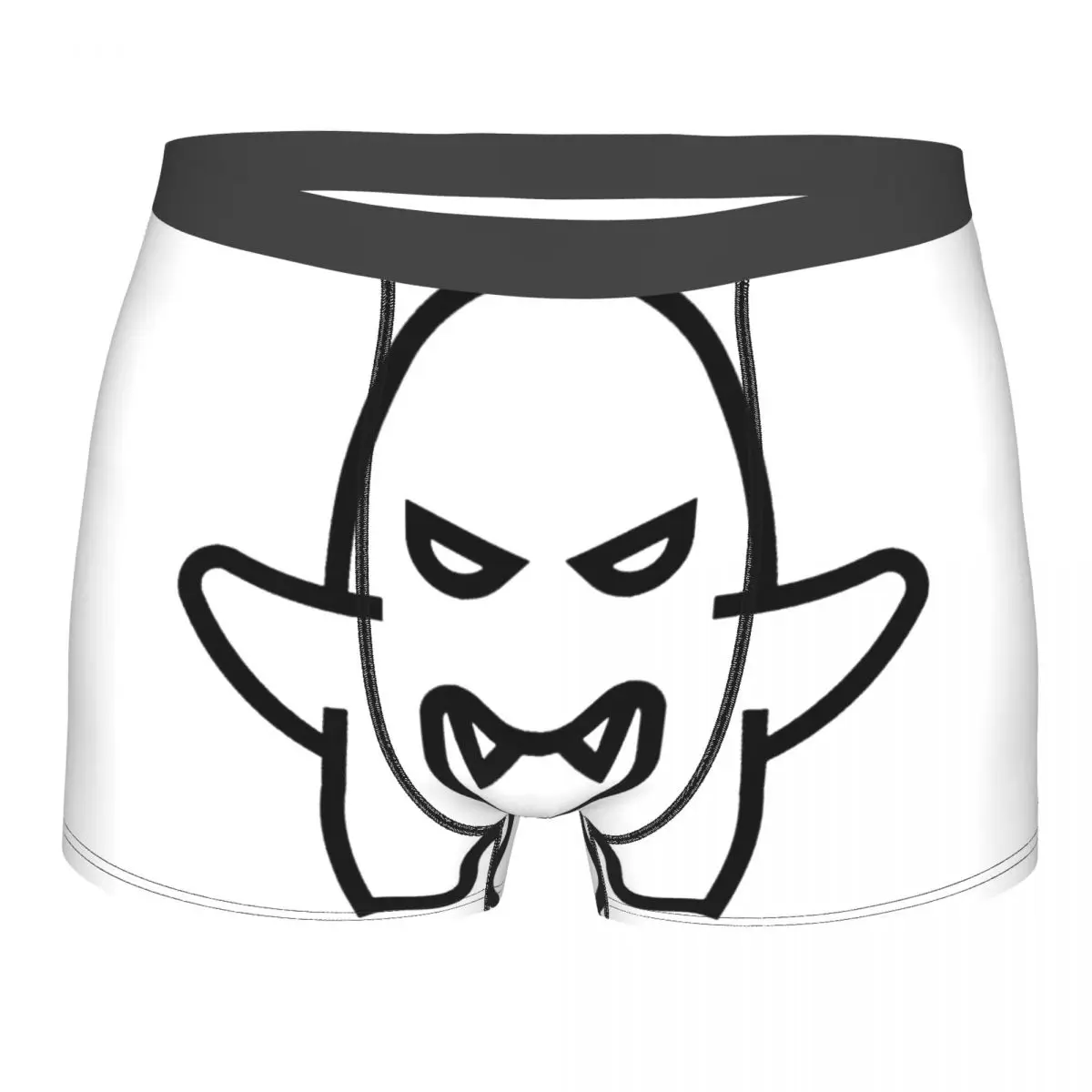 

Men's Panties White Evil Spirit Men Boxer Underwear Cotton for Male Spirited Away Chihiro Japanese Animated Large Size Lot Soft