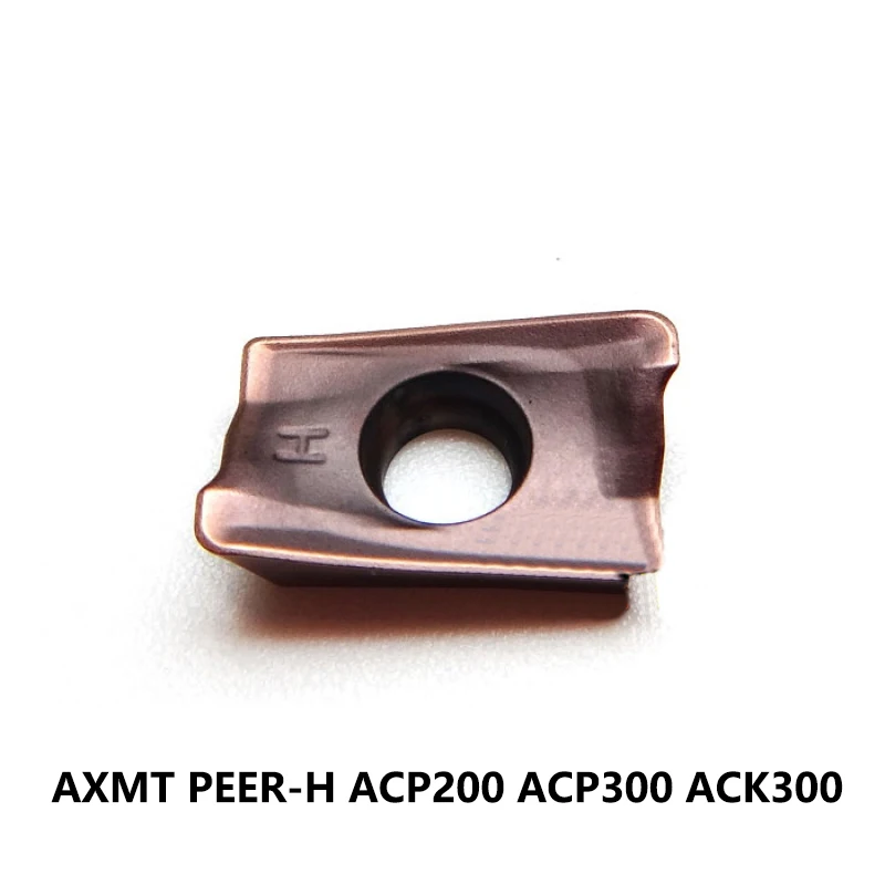 Оригинальные фрезерные вставки из карбида AXMT AXMT123504PEER H AXMT123508PEER AXMT170508PEER ACP200 ACP300