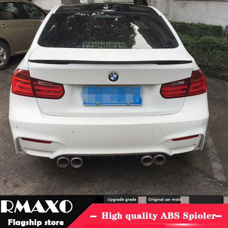 Спойлер для F30 F35 из углеродного волокна 2012 2015 P3 JKCK стильный спойлер BMW M3 320i 320li 325li