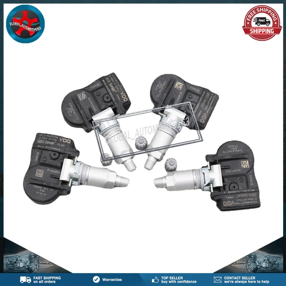 Датчик давления в шинах 315 МГц SE10002 для Toyota Prius Rav4 Yaris Acura Csx Honda Fit Odyssey Hyundai Azera Kia Rondo Amanti