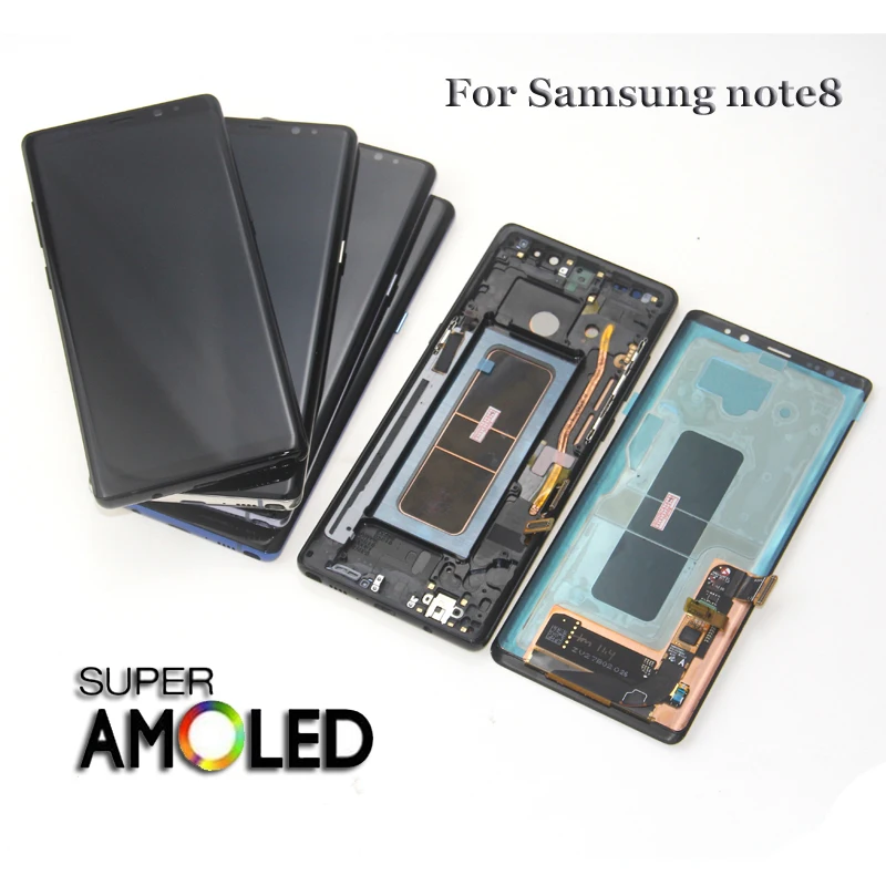 ЖК-дисплей 6 3 &quotдля SAMSUNG GALAXY Note 8 Note8 N950 N950F сенсорный экран с дигитайзером рамкой