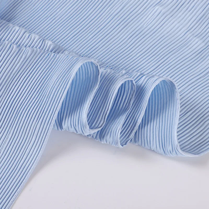 

2021 Crinkle Chiffon Hijab Scarf Women Muslim Wrinkle Head Scarf Shawls And Wraps Headband Foulard Femme Pleated Turban Scarves