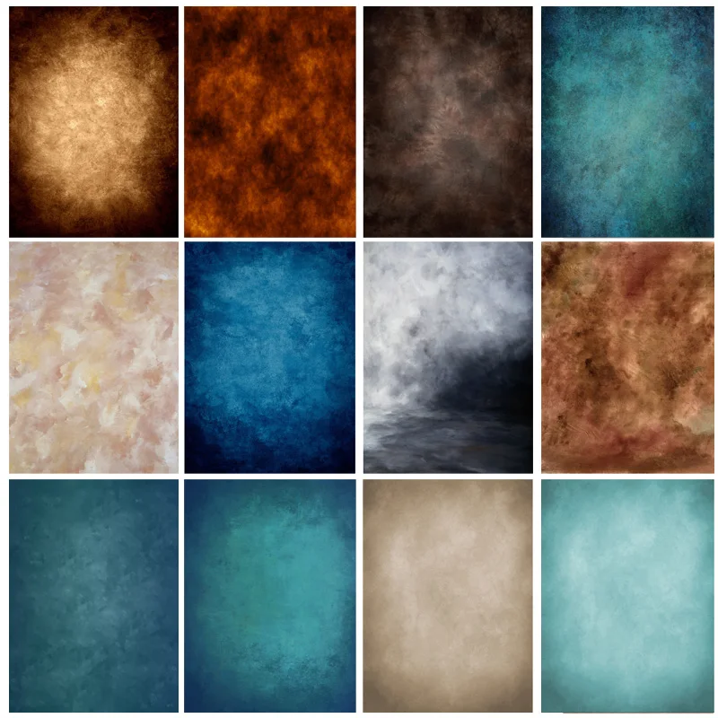 

SHUOZHIKE Vinyl Custom Photography Backdrops Props Abstract Gradient Portrait Vintage Theme Photo Studio Background LCJD-88