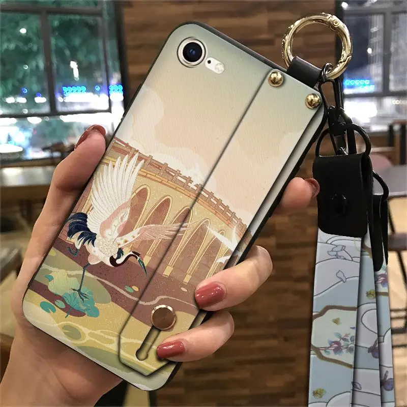 Чехол для телефона в китайском стиле iPhone 7 / 8 SE 2020 водонепроницаемый ударопрочный