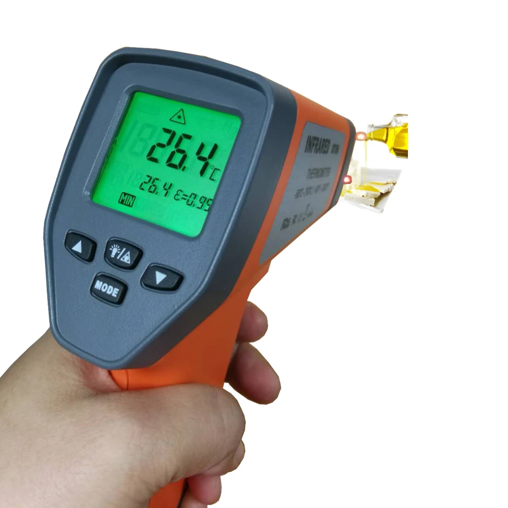 

High Accuracy Gun Laser Temperature Measurement for Industry Thermometer