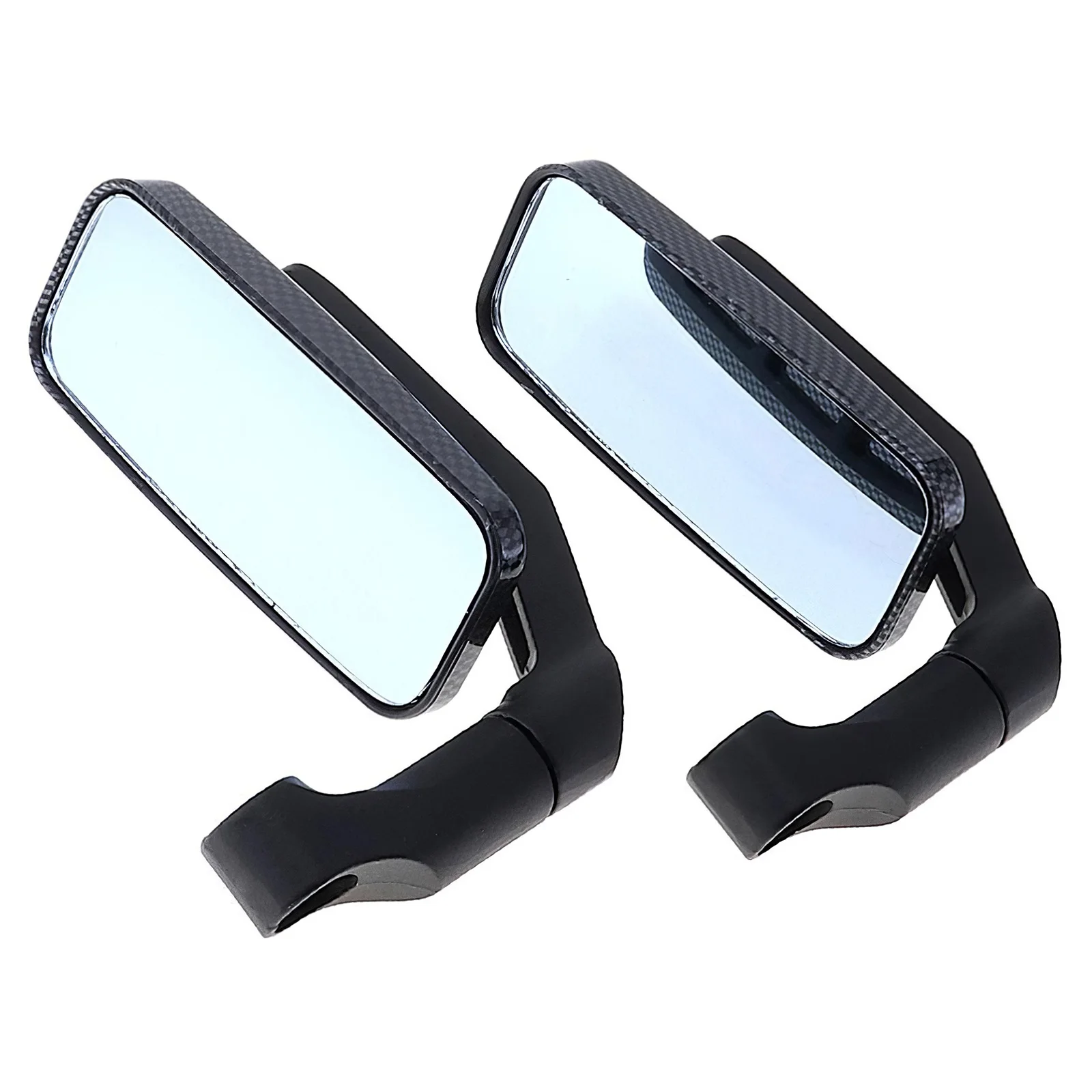 

2pcs Universal Motorcycle Rearview Mirror Clear Vision Side Mirrors with 360 Degrees Rotation Modified Reverse Rear View Mirror