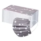 10203050100 шт дети маски маска для лица с принтом со звездой и 3Ply Петли Уха Маска для лица Обложка Mascarar Hallowmas карнавальный костюм на Хэллоуин