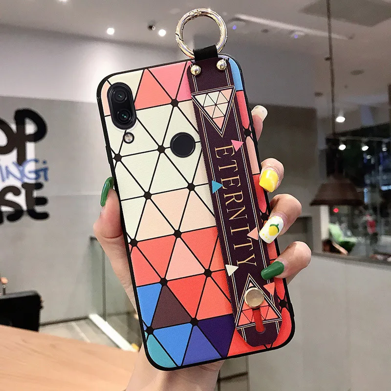 HK3-20WDLiGeBigBlue SoCouple ремешок чехол для телефона Redmi Note 8 Pro 5 5A 6 7Pro 4X K20 Pro Чехол для Xiaomi 8 9 CC9 A3 9 Lite чехол для телефона из ТПУ с принтом держатель чехол - Цвет: HK3-20WDLiGeBigBlue