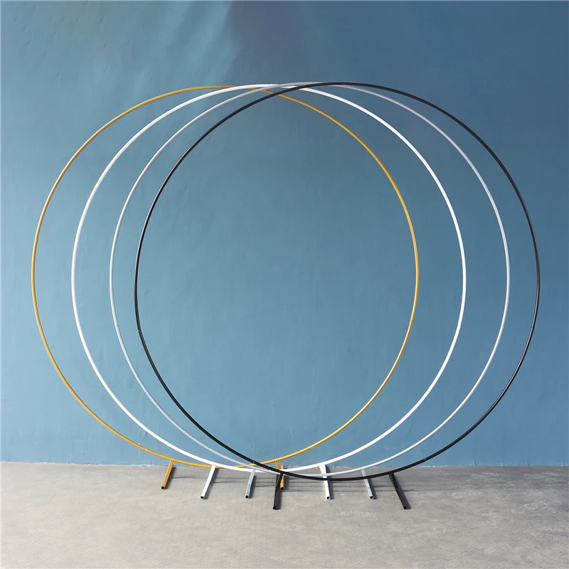 Круглая свадебная АРКА для воздушных шаров цветов Свадебный декор железная