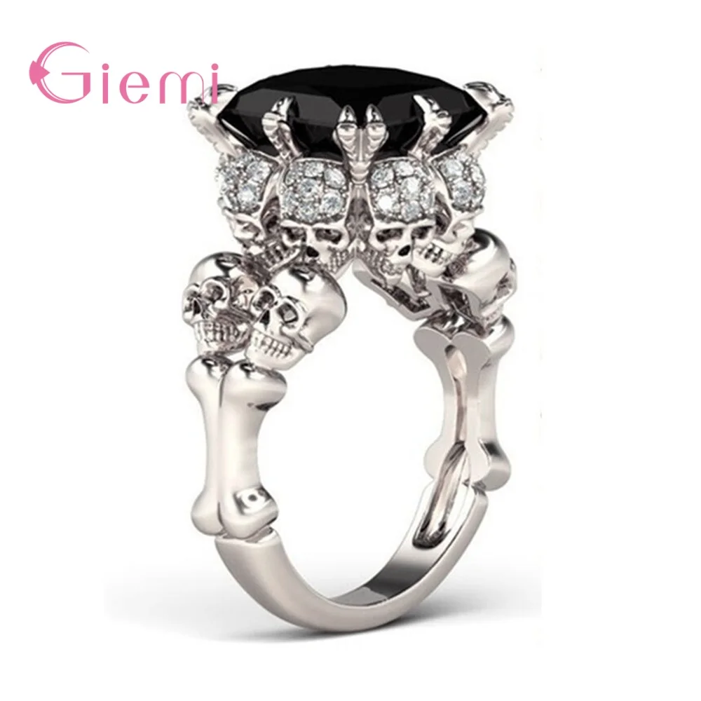 Женское кольцо из серебра 925 пробы с австрийскими кристаллами|Кольца| |