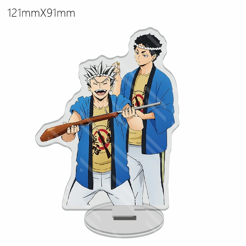 Аниме Haikyuu! Настольная подставка фигурки для волейбола подростков тарелок модель