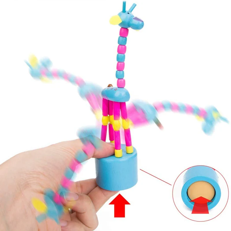 

Giraffe Wooden Toys For Kids Boys Girls Prank Gadgets Autisme Anti Stress Antystresowe Zabawki Jeu Enfant