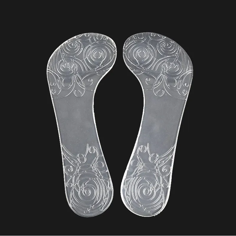 

1Pair silicone insoles for shoes One Size fits All Anit-slippery women Feet Massage Gel shoes insoles for women