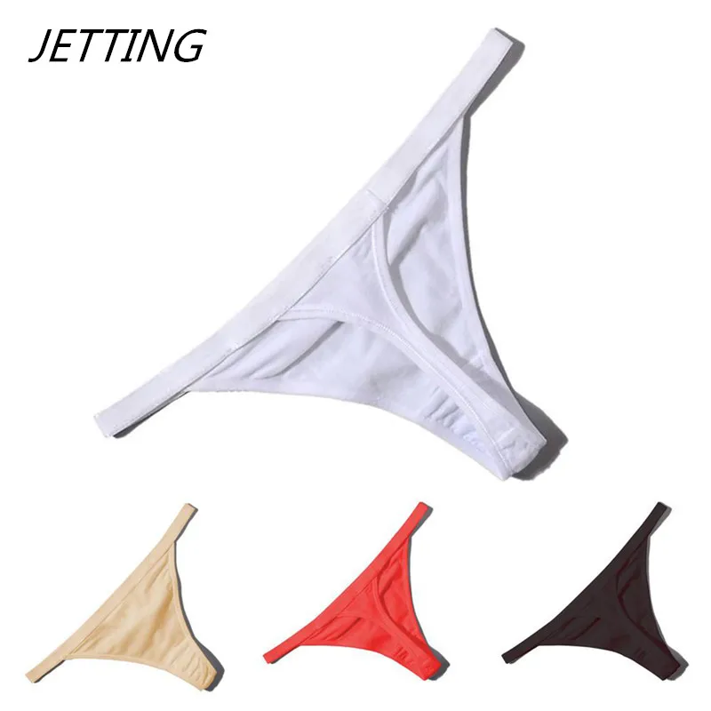 Стринги женские хлопковые с низкой талией | Женская одежда