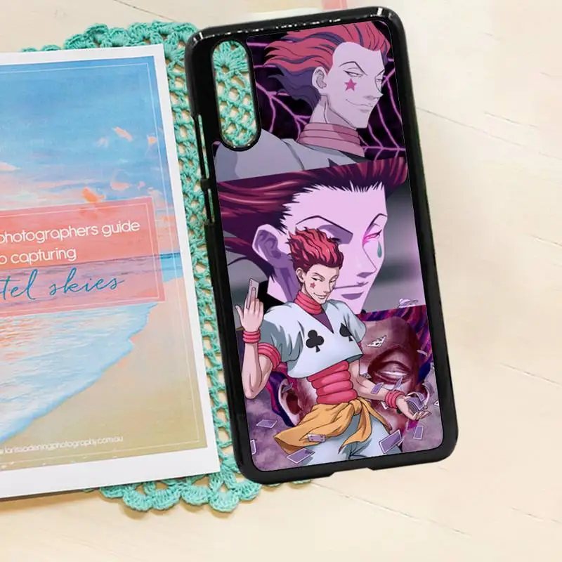 

Hisoka Anime Hunter X hunter luxury Anti-fall Phone Case shell PC for iPhone 11 12 pro XS MAX 8 7 6 6S Plus X 5S SE 2020 XR