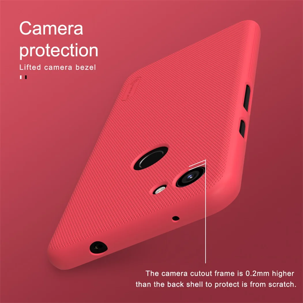 Для Google Pixel 3a XL 3XL чехол 3 Nillkin Супер Матовый Щит Жесткий ПК Защита задней крышки для