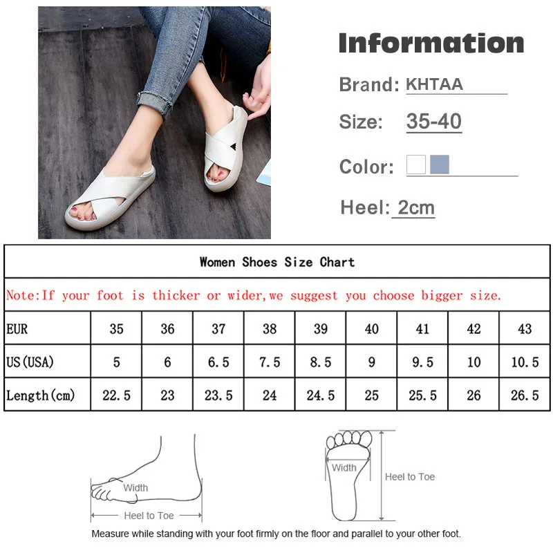 

Summer Women Slip On Sandals Open Toe Ladies Platform Handmade Flat Two Wear Soft Beach Shoes Ladies Casual Female Fashion