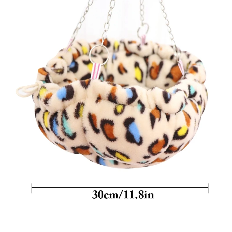 

Legendog Hamster Plush Hammock Creative Hamster Hanging Nest Small Animal Swing Hammock Warm Hanging Nest Sleeping Bed