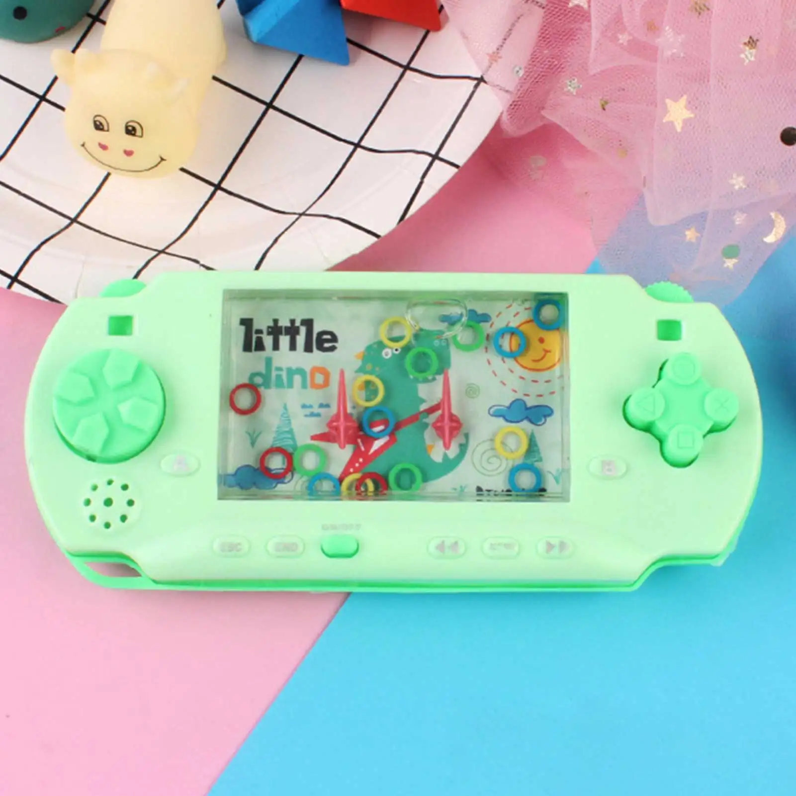 Детская игровая машина с водяными кольцами развивающая игрушки умения для детей