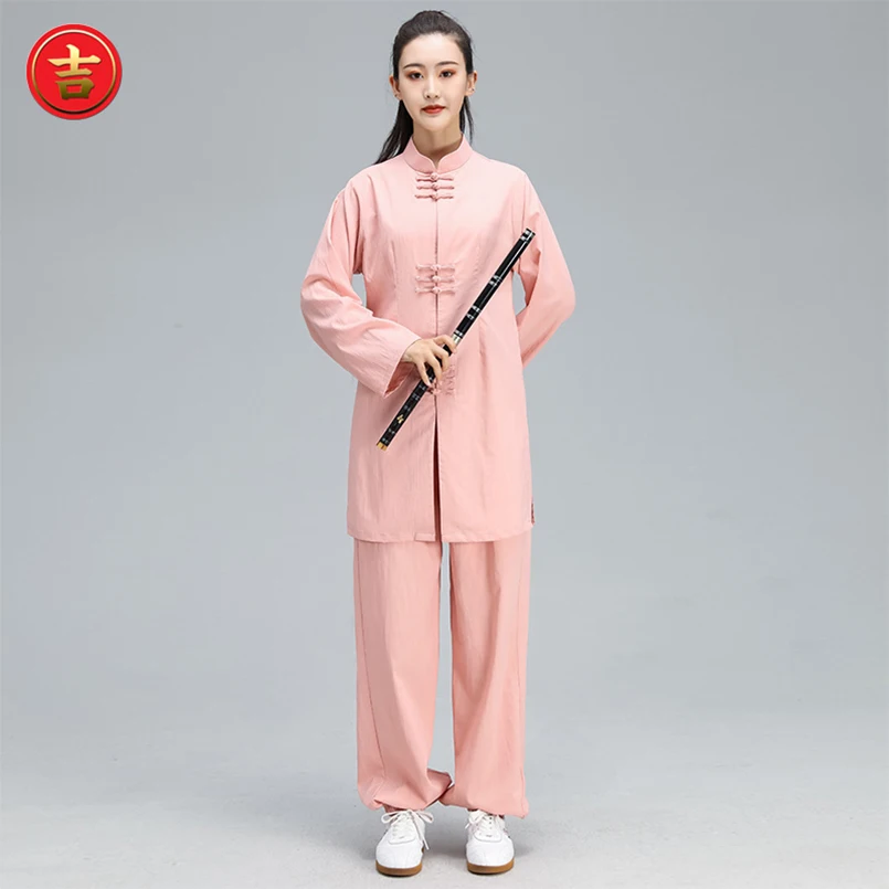 Новый костюм Тай Чи Кунг фу для женщин китайские боевые искусства одежда